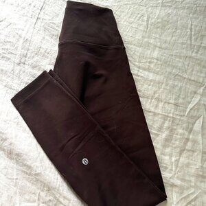 Wunder Train High-Rise Tight 25" (Colour: Espresso)